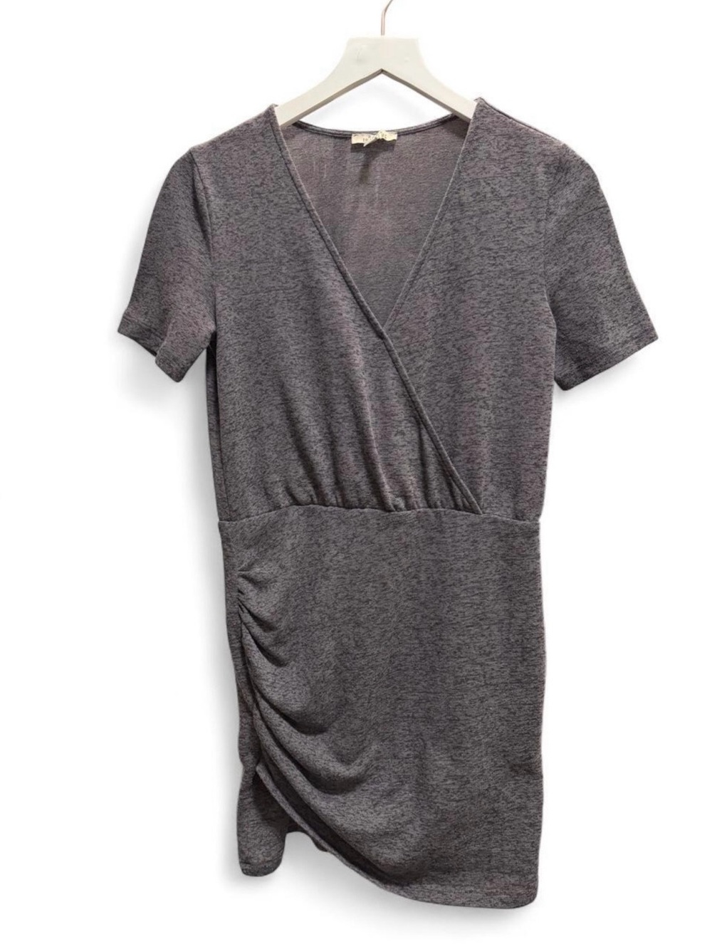 Zara gray heather wrap dress Size Medium